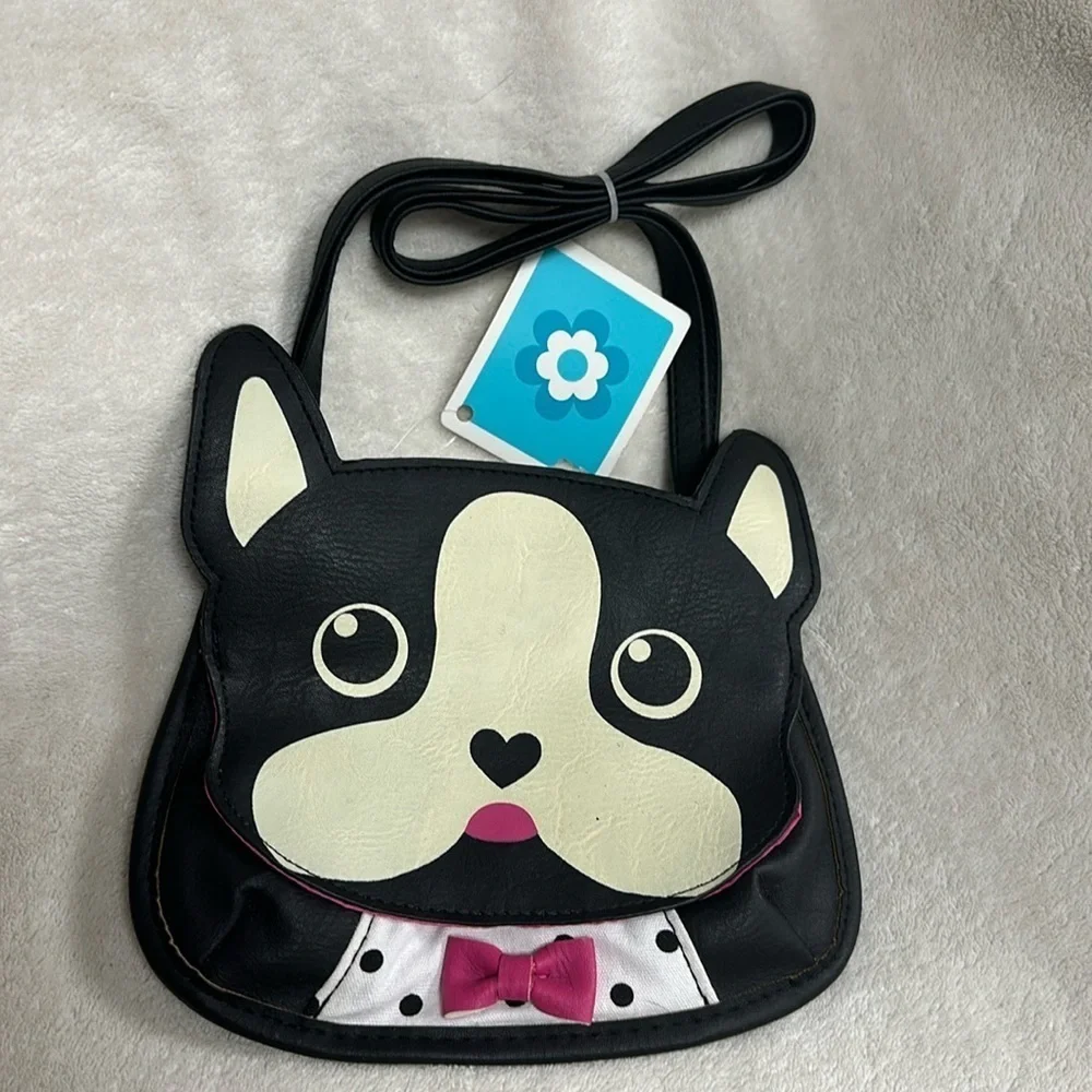 Girls' Dog Face Crossbody Purse NWT